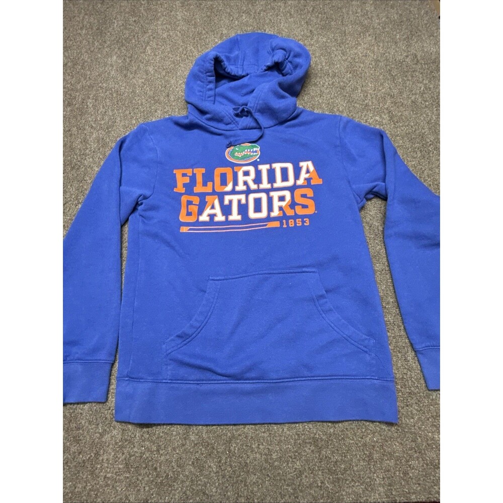 Men Fanatics Florida Gators Small Blue Pullover Hoodie Sweatshirt